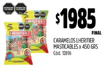 Supermercados Yaguar Lheriter Masticables oferta