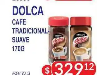 Masivos Dolca Cafe Tradicional-suave 170g oferta