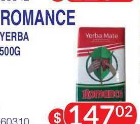 Masivos Romance Yerba 500g oferta