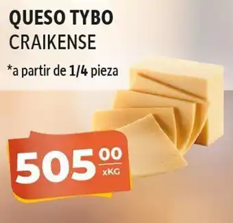 El Milagro Mayorista Queso Tybo Craikense oferta