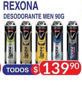 Masivos Rexona Desodorante Men 90g oferta