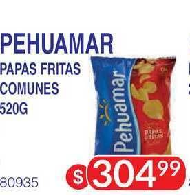 Masivos Pehuamar Papas Fritas Comunes 520g oferta
