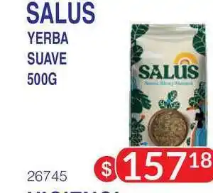 Masivos Salus Yerba Suave 500g oferta