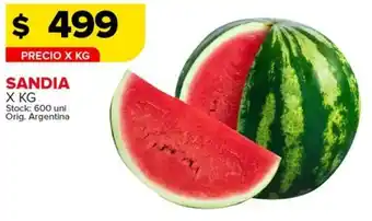 Carrefour Sandia oferta