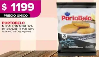 Carrefour Portobelo medallon merluza rebozado oferta