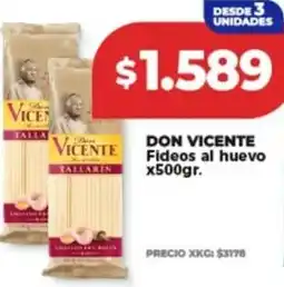 Supermayorista Vital Don vicente fideos al huevo oferta