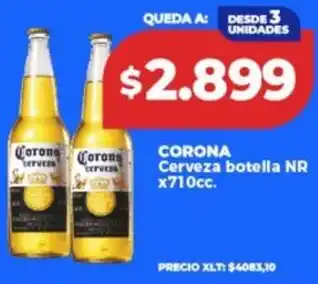 Supermayorista Vital CORONA Cerveza botella NR oferta