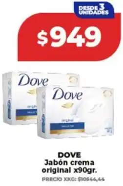 Supermayorista Vital Dove jabón crema original oferta