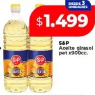 Supermayorista Vital S&P Aceite girasol pet oferta