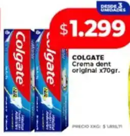 Supermayorista Vital Colgate crema dent original oferta