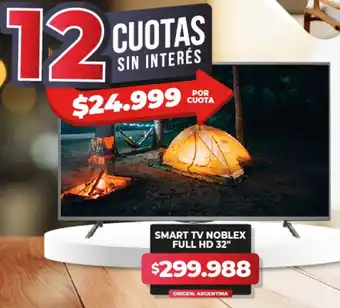Supermayorista Vital Smart tv noblex full hd 32" oferta
