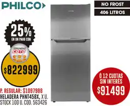 Coto Philco heladera phnt458x oferta