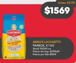 Supermercados Tadicor Arroz lucchetti parboil oferta