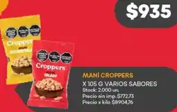 Supermercados Tadicor Mani croppers oferta