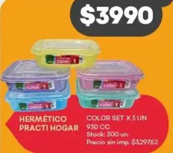 Supermercados Tadicor Hermético Practi Hogar oferta