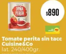 Supermercados Vea Tomate perita sin tacc cuisine&co oferta