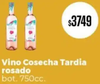 Supermercados Vea Vino cosecha tardia rosado oferta