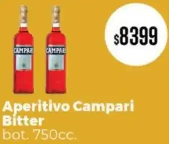 Supermercados Vea Aperitivo campari bitter oferta