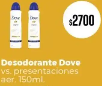 Supermercados Vea Dove desodorante oferta