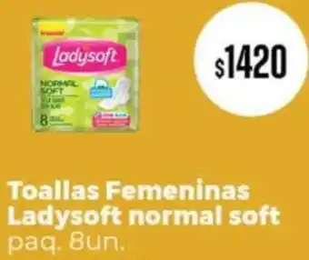 Supermercados Vea Ladysoft normal soft toallas femeninas oferta