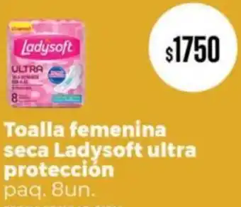 Supermercados Vea Ladysoft ultra protección toalla femenina seca oferta