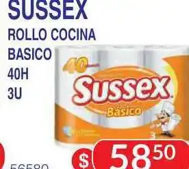 Masivos Sussex Rollo Cocina Basico 40h 3 u oferta
