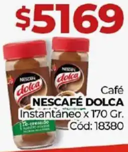 Diarco Nescafé dolca café instantáneo oferta