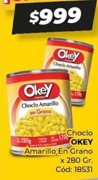 Diarco Okey choclo amarillo en grano oferta