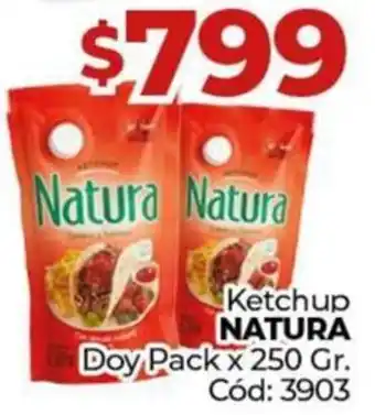 Diarco Natura ketchup oferta