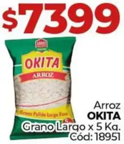 Diarco Okita arroz grano largo oferta