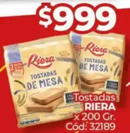 Diarco Riera tostadas oferta