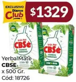Diarco Cbse yerba mate oferta