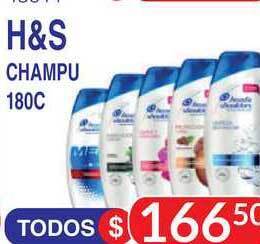 Masivos H&S Champu 180c oferta