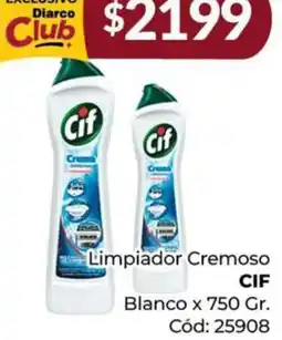 Diarco Cif limpiador cremoso blanco oferta