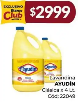 Diarco Ayudín lavandina clásica oferta