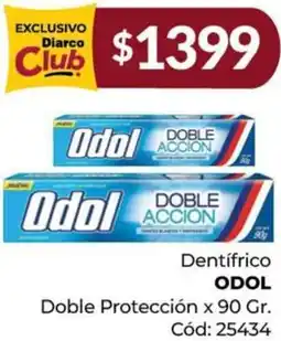 Diarco Odol dentifrico doble protección oferta