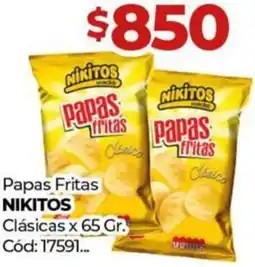 Diarco Nikitos papas fritas clásicas oferta