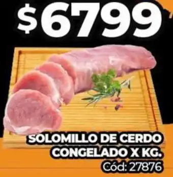 Diarco Solomillo de cerdo congelado oferta