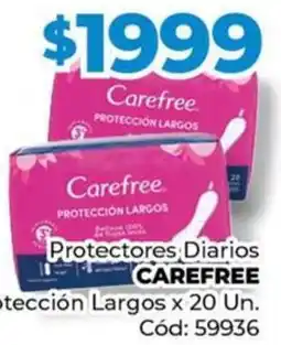 Diarco Carefree protectores diarios oferta
