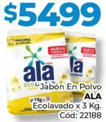 Diarco Ala jabón en polvo ecolavado oferta