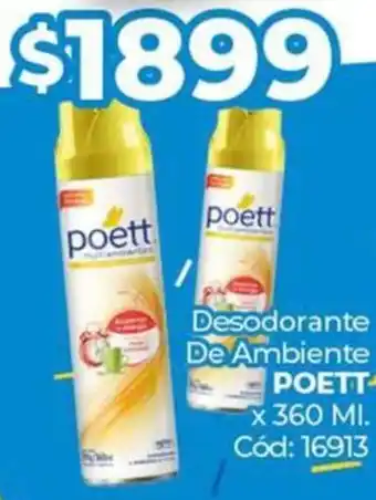 Diarco Poett desodorante de ambiente oferta