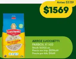 Super MAMI Arroz lucchetti parboil oferta