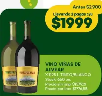 Super MAMI Vino viñas de alvear oferta