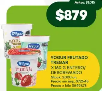 Super MAMI Yogur frutado tregar oferta