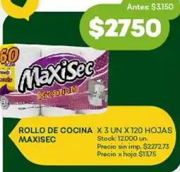 Super MAMI Maxisec rollo de cocina oferta