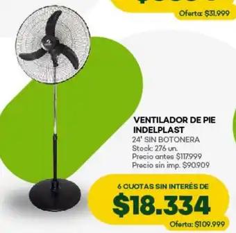 Super MAMI Ventilador de pie indelplast oferta