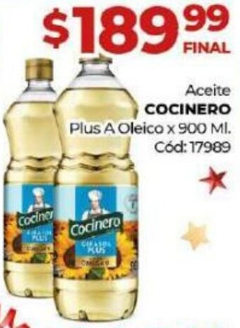 Diarco Aceite Cocinero Plus A Oleico oferta