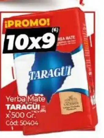 Diarco 10x9 Yerba Mate Taragüi oferta