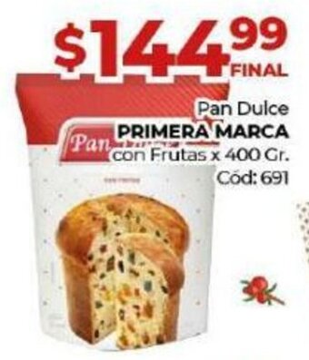 Diarco Pan Dulce Primera Marca con Frutas oferta