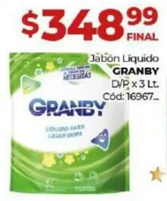 Diarco Jabón Líquido Granby D/P oferta